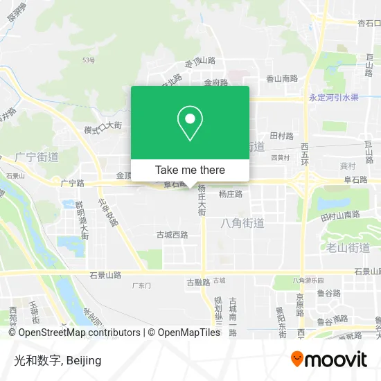 光和数字 map