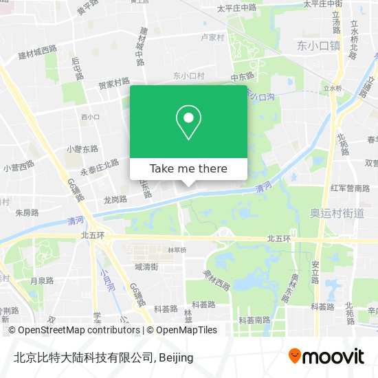北京比特大陆科技有限公司 map
