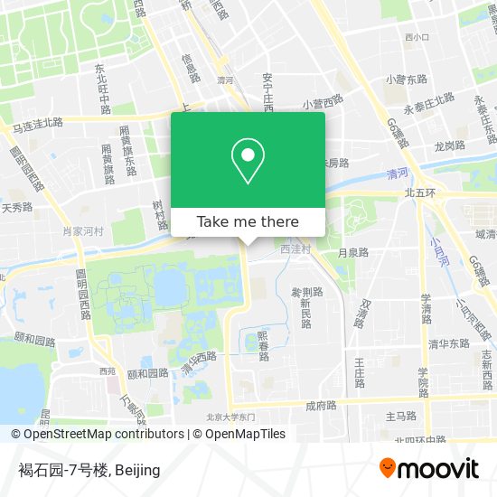 褐石园-7号楼 map