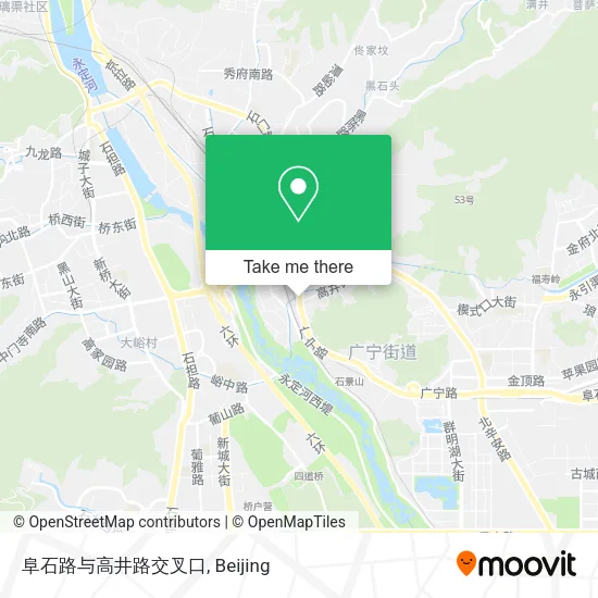 阜石路与高井路交叉口 map