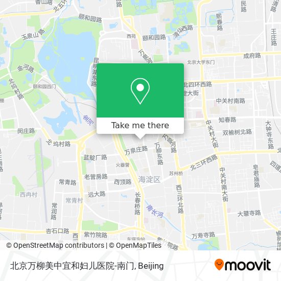 北京万柳美中宜和妇儿医院-南门 map