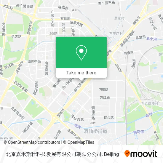 北京嘉禾斯壮科技发展有限公司朝阳分公司 map