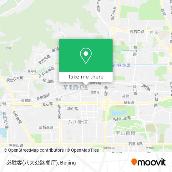 必胜客(八大处路餐厅) map