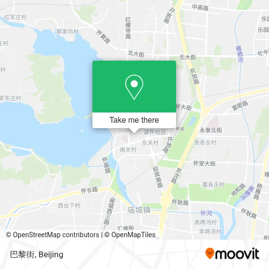 巴黎街 map