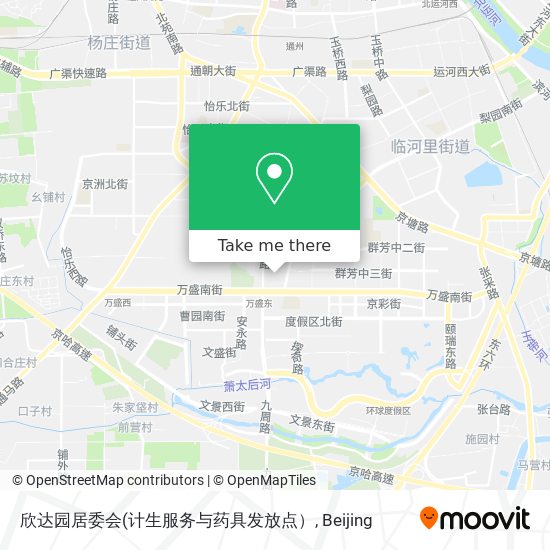 欣达园居委会 map