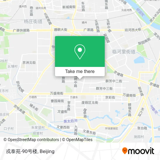 戎泰苑-90号楼 map