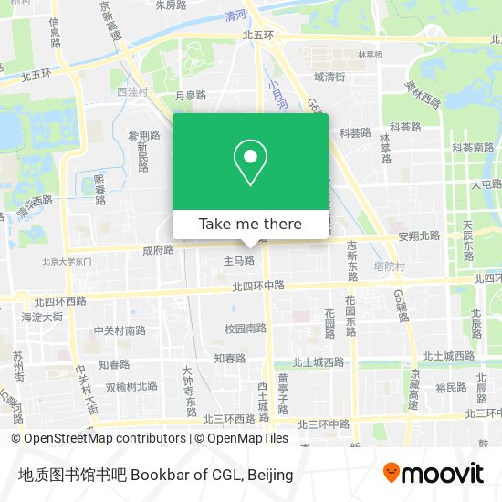 地质图书馆书吧 Bookbar of CGL map