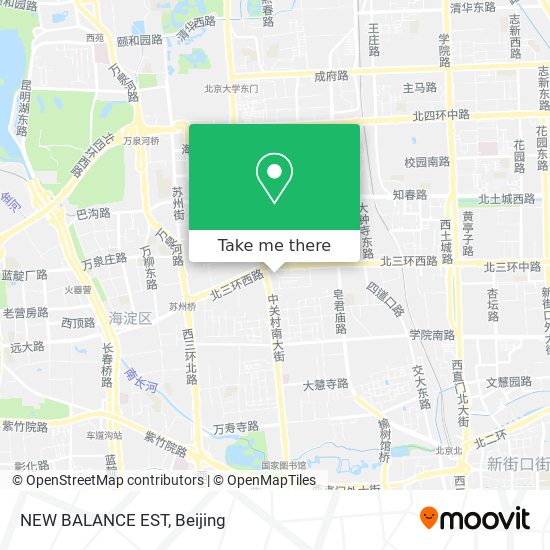 NEW BALANCE EST map