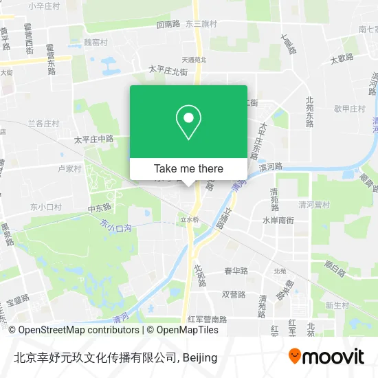 北京幸妤元玖文化传播有限公司 map