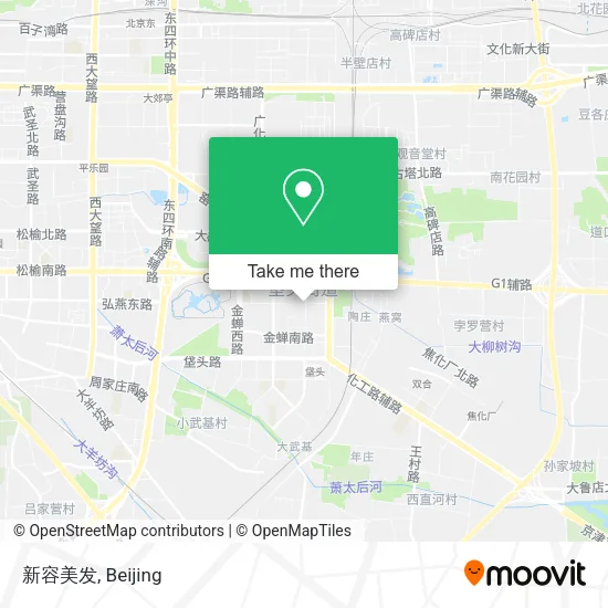 新容美发 map