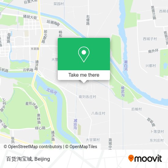 百货淘宝城 map
