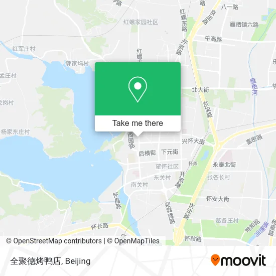 全聚德烤鸭店 map