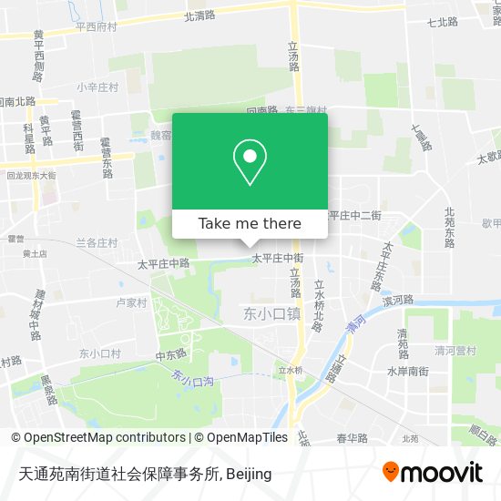 天通苑南街道社会保障事务所 map