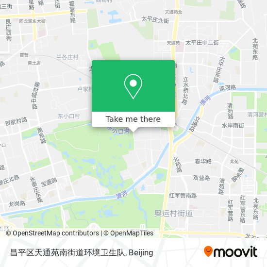 昌平区天通苑南街道环境卫生队 map