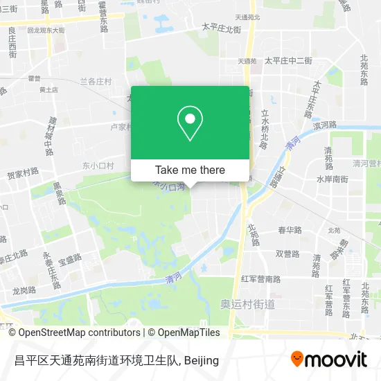 昌平区天通苑南街道环境卫生队 map