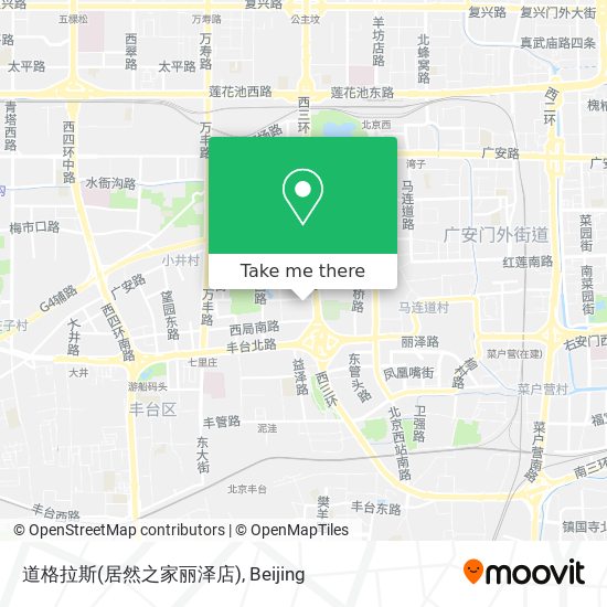 道格拉斯(居然之家丽泽店) map