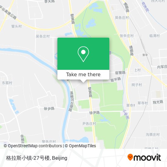格拉斯小镇-27号楼 map