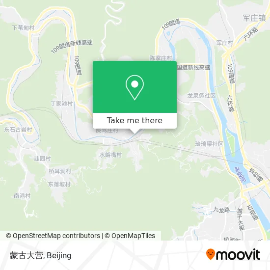 蒙古大营 map