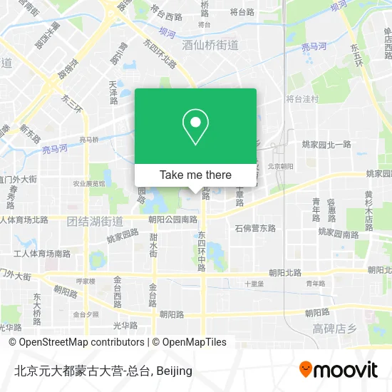 北京元大都蒙古大营-总台 map