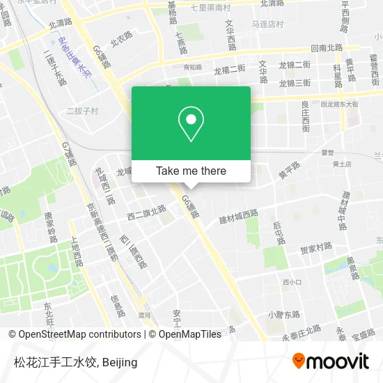 松花江手工水饺 map
