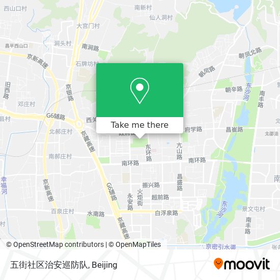 五街社区治安巡防队 map