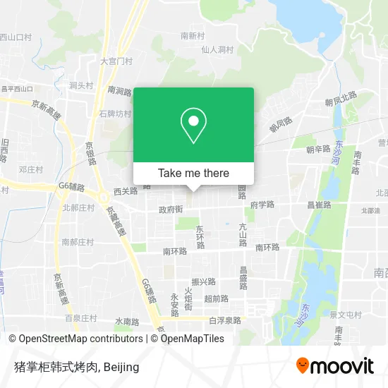 猪掌柜韩式烤肉 map