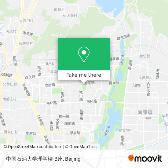 中国石油大学理学楼-B座 map