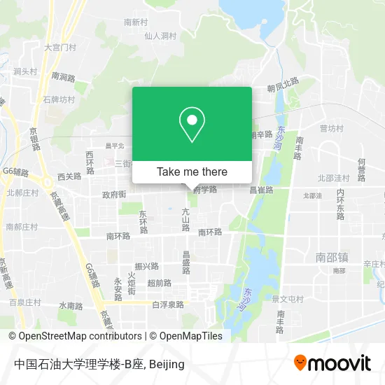 中国石油大学理学楼-B座 map