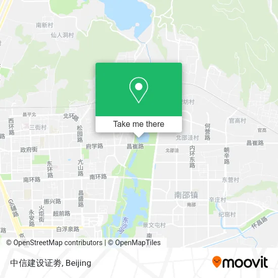 中信建设证劵 map