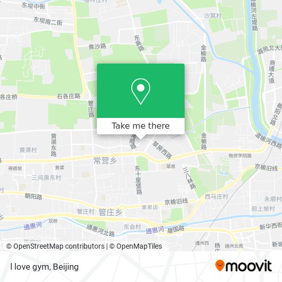 l love gym map