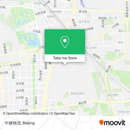 中建物流 map