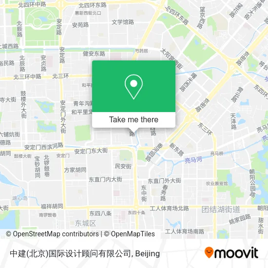 中建(北京)国际设计顾问有限公司 map