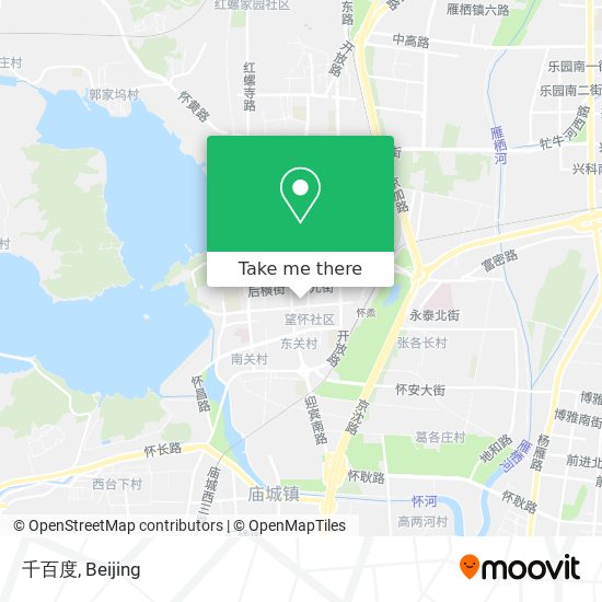 千百度 map