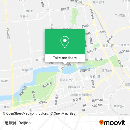 延康路 map