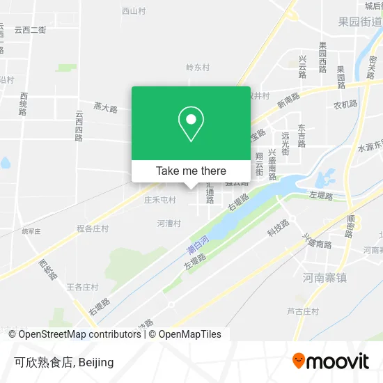 可欣熟食店 map