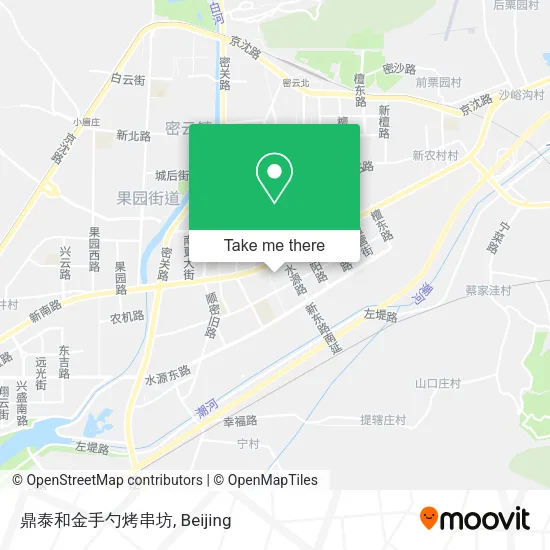鼎泰和金手勺烤串坊 map