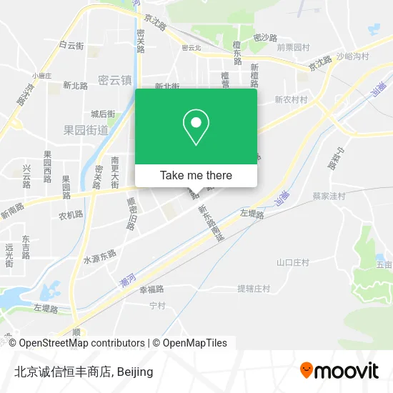 北京诚信恒丰商店 map