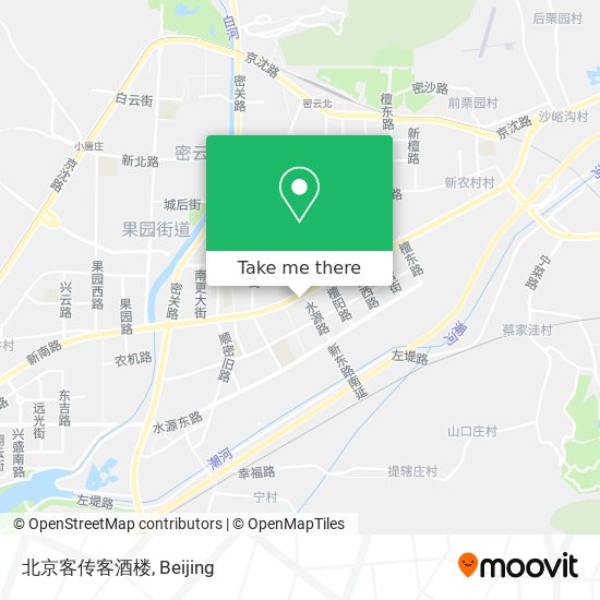 北京客传客酒楼 map