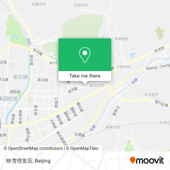 映雪理发店 map