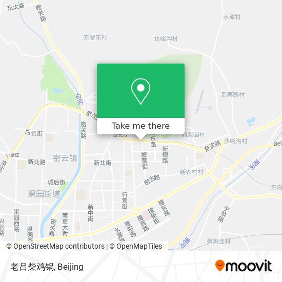 老吕柴鸡锅 map