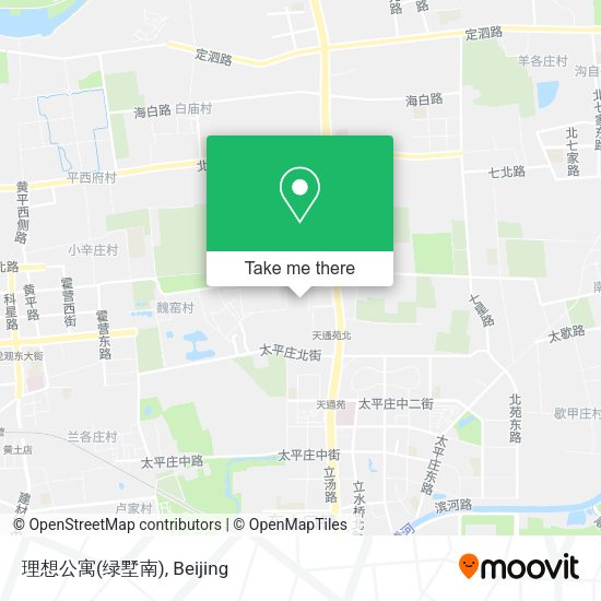 理想公寓(绿墅南) map