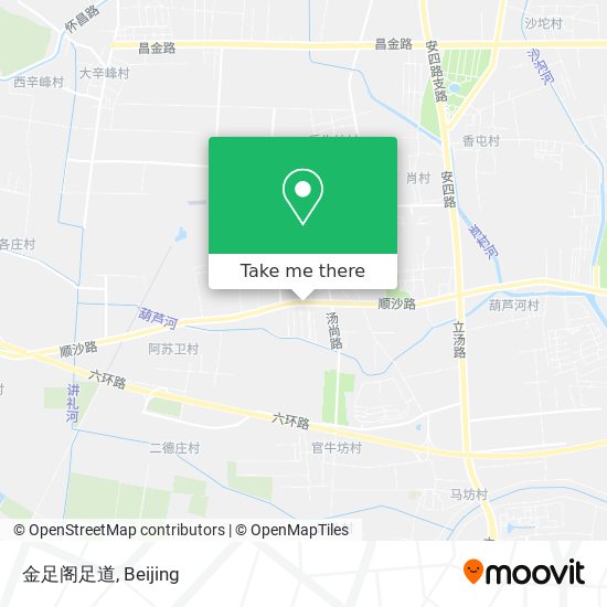 金足阁足道 map