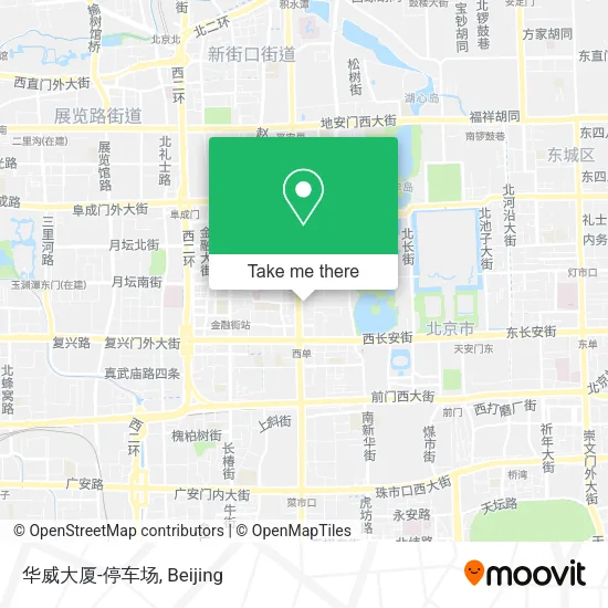 华威大厦-停车场 map