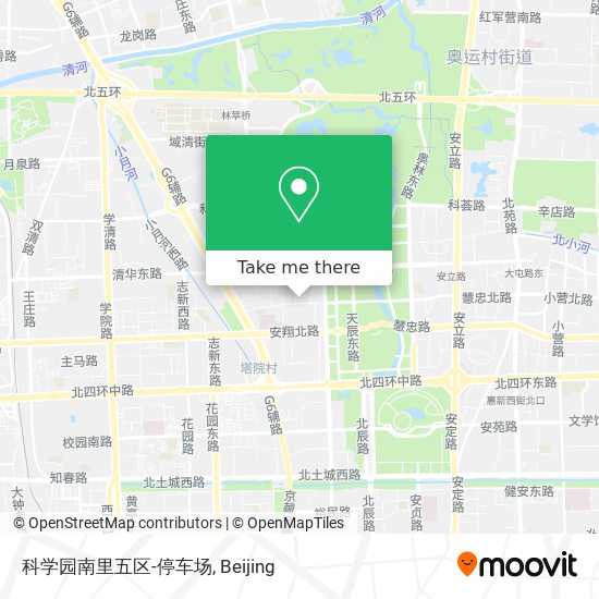 科学园南里五区-停车场 map