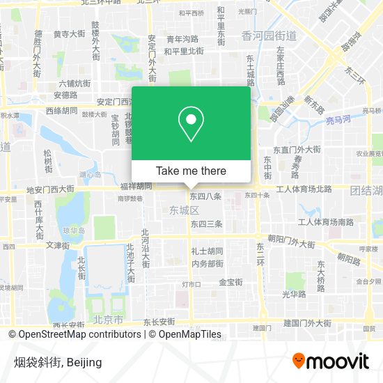烟袋斜街 map