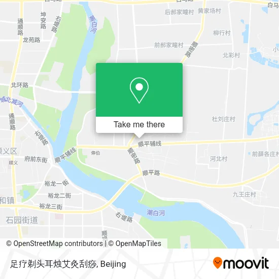 足疗剃头耳烛艾灸刮痧 map