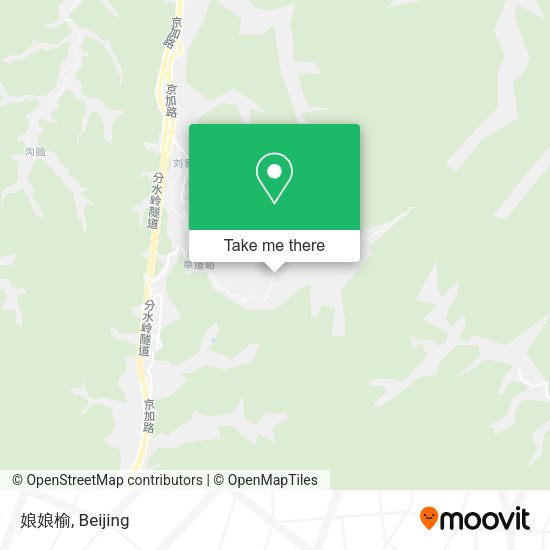 娘娘榆 map