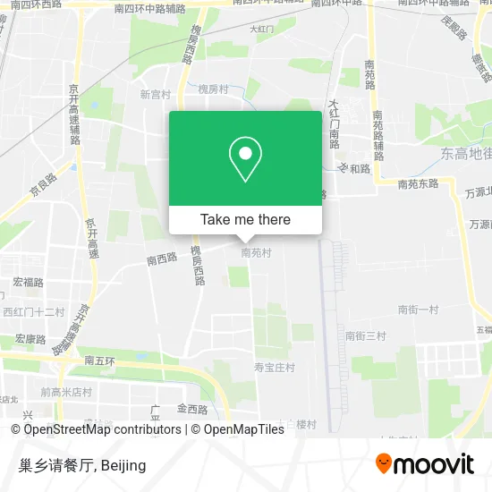 巢乡请餐厅 map