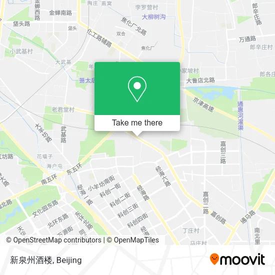 新泉州酒楼 map