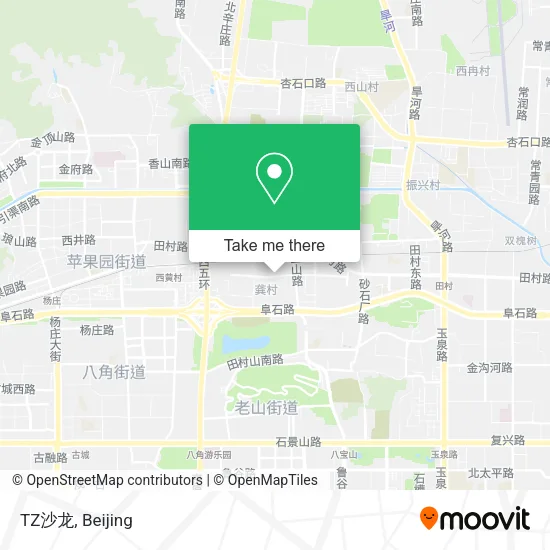 TZ沙龙 map